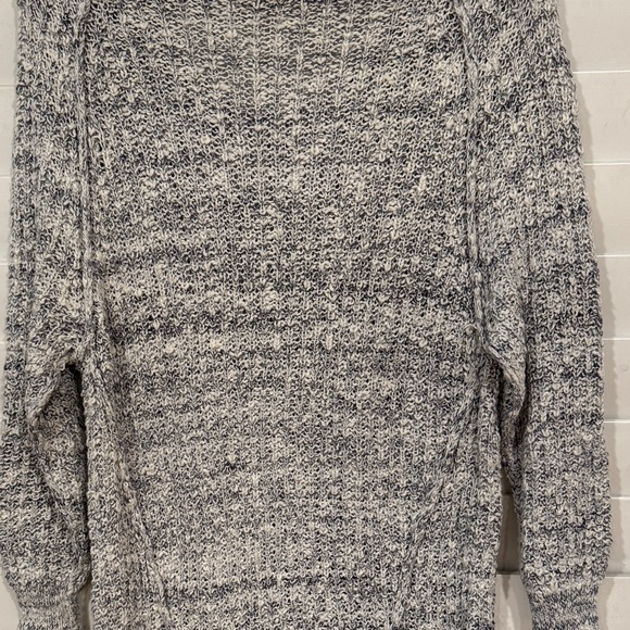 Free People Marled Gray Women's Sweater - Picture 9 of 10